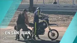 Complejo de Velocidad Albard&oacute;n.  Pic&oacute;dromo Albard&oacute;n.  Picadas de Motos en San Juan.  12. 7. 2025.