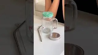 mason jar: link in description 💗 #coffee #masonjar #morningroutine #motivation #vlog #productivity