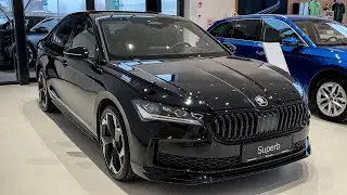 2026 SKODA SUPERB SPORTLINE FULL WALKAROUND 4K