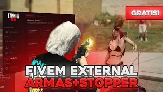 🔥 MELHOR HACK GRÁTIS PARA FIVEM –  PUXANDO ARMAS, STOPPER, AIMBOT E SEM GLOBAL!  100% EXTERNAL