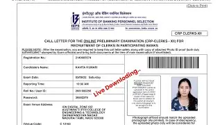 IBPS Clerk Admit Card 2022 Kaise Download kare ? How To Download IBPS Clerk Admit Card 2022 ? Direct