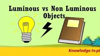 Luminous and non luminous objects