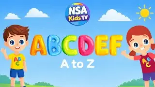 ABC Fruits Learning 🍎 | Fun Alphabet for Kids | NSA Kids TV