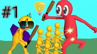 join clash 3D walkthrough gameplay ll level 1-4 part 1