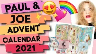 Paul & Joe Advent Calendar 2021 - Review & Unboxing! Cutest beauty advent calendar!