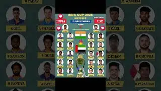 Ind Vs UAE 1st Match Playing 11 2025 🔥☠️#shorts #asiacup2025 #asiacup #indvsuae #viral #trending