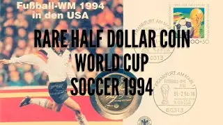 Rare Half Dollar Coin | Football World Cup 1994