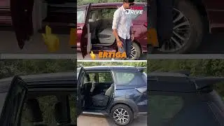 Ertiga VS XL6: Seat Space Face-Off #shorts #ertiga #xl6 #ertigavsxl6
