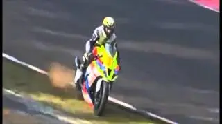 Airfence crash - Moto1000GP - Cascavel Racing Track
