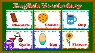 ClevKid | Basic English Vocabulary for Kids, Toddlers & Preschool