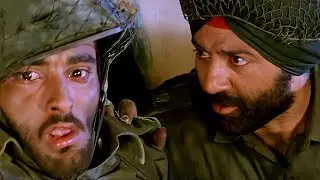 Sunny Deol - आज से तुम्हारी हर गोली पर देश के दुश्मन का नाम लिखा होगा | Border | Action Scene
