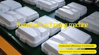 Disposable Food Container Making Machine Take Away Food Box PS Fast Food Box Making Machine