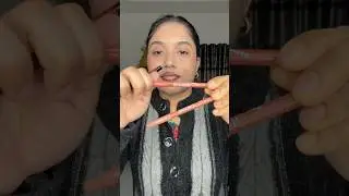 Sirf 3 Lip Liner Se Nude Lipstick 😱💄 | Viral Lip Hack | Nude Lip Look #lipstick #lips #lipliner
