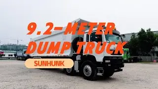 9.2-Meter Dump Truck Shines at Construction Indonesia 2025, Boosting Operational Efficiency!