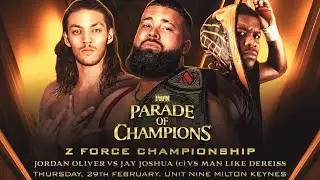 [FREE MATCH] GCW's Jordan Oliver & Man Like Dereiss face Jay Joshua for the Z Force Championship