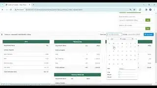 Creating a purchase order in pharmacy