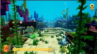 Minecraft Dungeons: Coraux en croissance. Parchemin secret !! Maps compl&egrave;te. Son du jeux