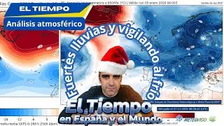APASIONANTE seguimiento 🔎 a las descargas FRÍAS ​❄️​ continentales: Las BORRASCAS ATLÁNTICAS se unen
