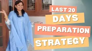 Last 20 days preparation strategy for school lecturer English exam