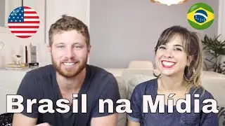 REAL IMAGEM do BRASIL na Mídia do Exterior? #eua #responde ft Carina