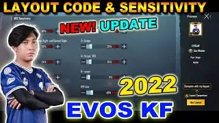 New! EVOS KF Kode Sensitivitas & Kode Layout Terbaru 2022
