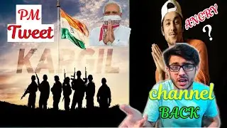 KrargilVijayDiwas..PM Modi tweet..Carryminati..Harsh Biniwal..Samrat Bhai..JOB offer from BeerBiceps