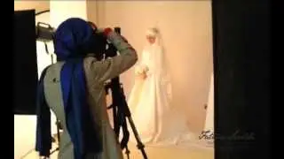 2013 Tesett&uuml;r Gelinlik Koleksiyon Fotoğraf &Ccedil;ekimleri - Fatma Sevildi Modaevi