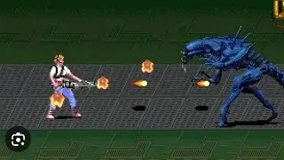 Aliens (Arcade Game Konami )One player