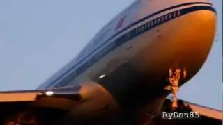LAX - Air China - Boeing 747-4J6 [B-2447] Sunset 24R Arrival from Beijing - Close Up