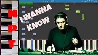 Alesso - I Wanna Know ft. Nico & Vinz - Piano Tutorial