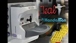 Как установить и обслуживать мобильную раковину для мытья рук Handeman Xtra
