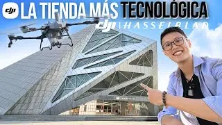 La tienda DJI Hasselblad que parece sacada del futuro 🚗⚡