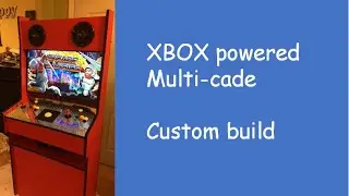 XBOX powered multi-cade with trackball - custom built cab