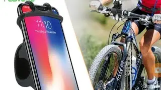 FLOVEME silicone bike 💕💕 motorcycle phone holder handlebar clip cell phone stand mount braket