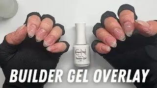 BUILDER GEL OVERLAY | BEGINNER FRIENDLY trying a Hema Free brand!
