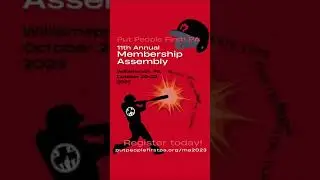 Last week to Register! Put People First! PA Membership Assembly - OCT 20-22, 2023!
