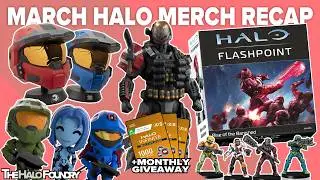 Halo Merch Recap March 2024 + Giveaway #Halo #haloinfinite #haloreach