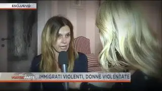 Sequestrata e violentata da immigrato