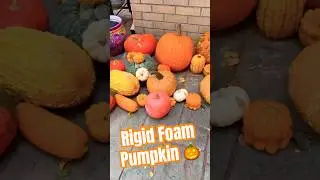 Rigid Foam Prop 🎃 pumpkin from silicone mold