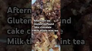 #afternoontea #friday #pound_cake #glutenfree #healingjourney #amazingly  #indulgence #milkthistle