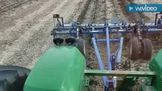 John Deere 9400 4x4 Pulling a BlueJet 7 Shank Subsoiler