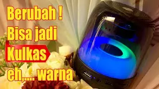Speaker bluetooth rgb murah e3077 leerfei