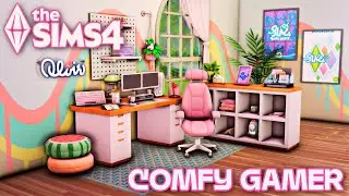 I'm in LOVE! - The Sims 4 Comfy Gamer Kit Overview 🎮🩷
