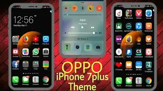 iPhone 7plus Theme For OPPO. OPPO Amazing IOS Theme