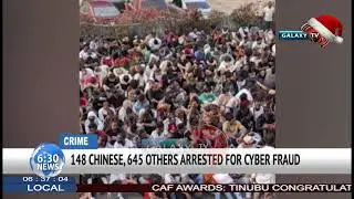 148 CHINESE, 645 OTHERS ARRESTED FOR CYBER FRAUD