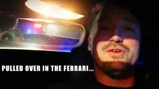POLICE STOP NEW FERRARI OWNER