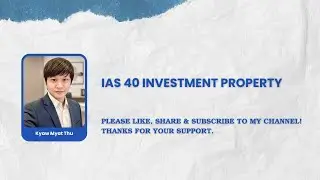 IAS 40 Investment Property in Burmese