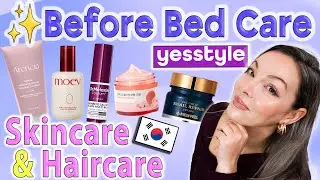 😴  Ritual Nocturno K-Beauty 🌙 | Glow Skin & Haircare Mientras Duermes SUPERNOVA LAURA x YESSTYLE