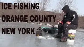 2017 Ice Fishing season Orange County New York 12 19 2016