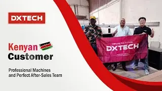 Kenyan Customer Praises 3KW FL Fiber Laser Cutting Machine and 1390 CO2 Laser Engraving Machine